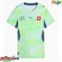 Camiseta Suiza Visitante Equipación para mujer Mundial 2026 manga corta